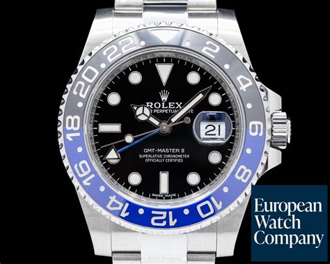 rolex gmt master batman wertsteigerung|Rolex Batman 116710.